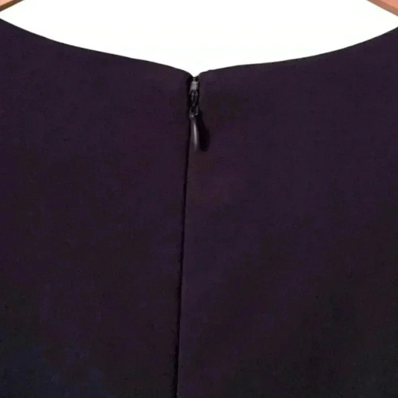 🆕Nanette Lepore Elegant Dark Navy Bell Sleeve Dress 6🆕 - Picture 5 of 10